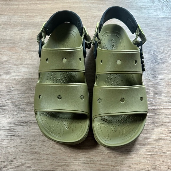 Crocs Mens CLASSIC ALL-TERRAIN SANDAL Size 12 - Picture 3 of 10